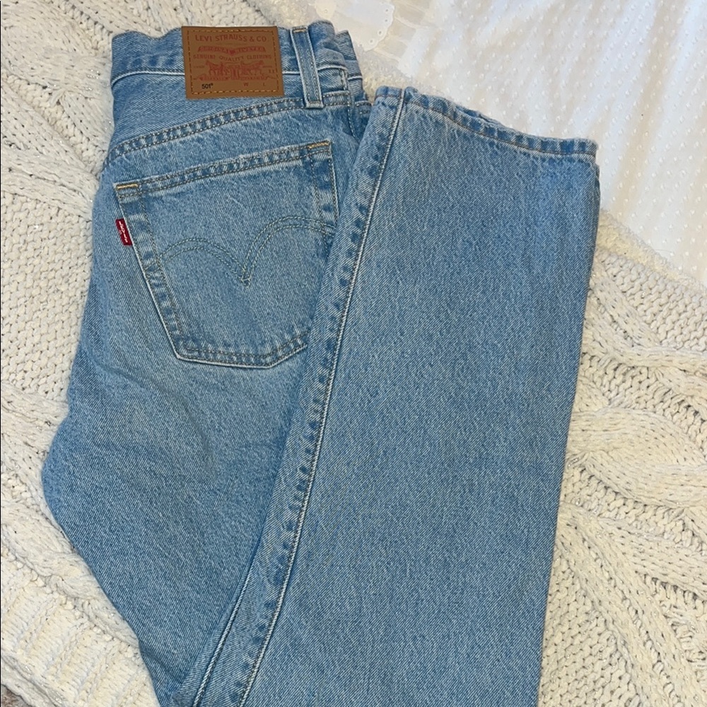Levi's 501 Blue Jeans